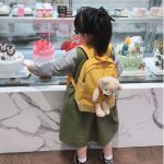 کوله مهدکودکی جلو عروسک خرسی - کد : 18816 - تصویر 3